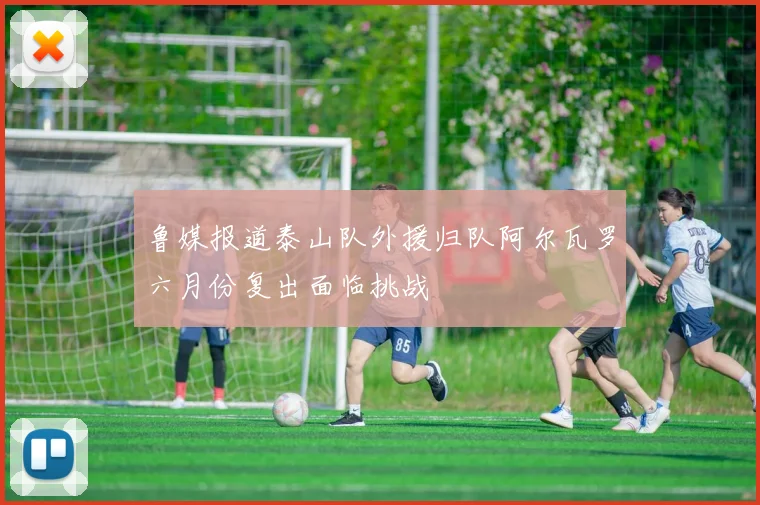 鲁媒报道泰山队外援归队阿尔瓦罗六月份复出面临挑战